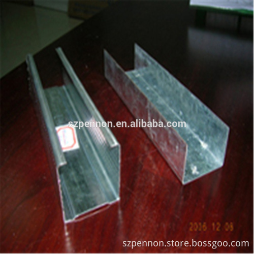 Drywall Partition C Channel U Channel Stud Metal Track